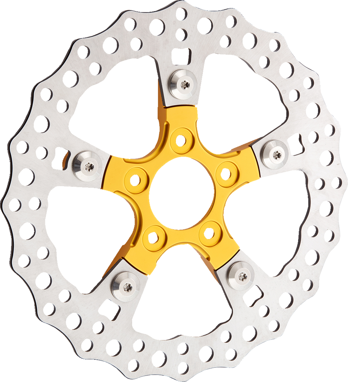 Rotor Mount - Ness Wheel - Gold
