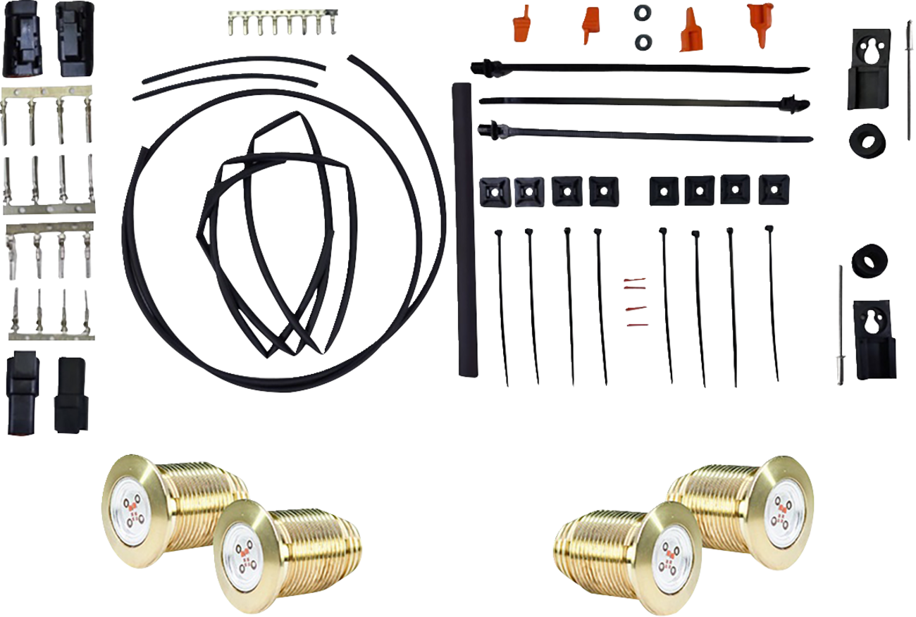 Bag Bolts Taillight Kit With Thunder Bolts