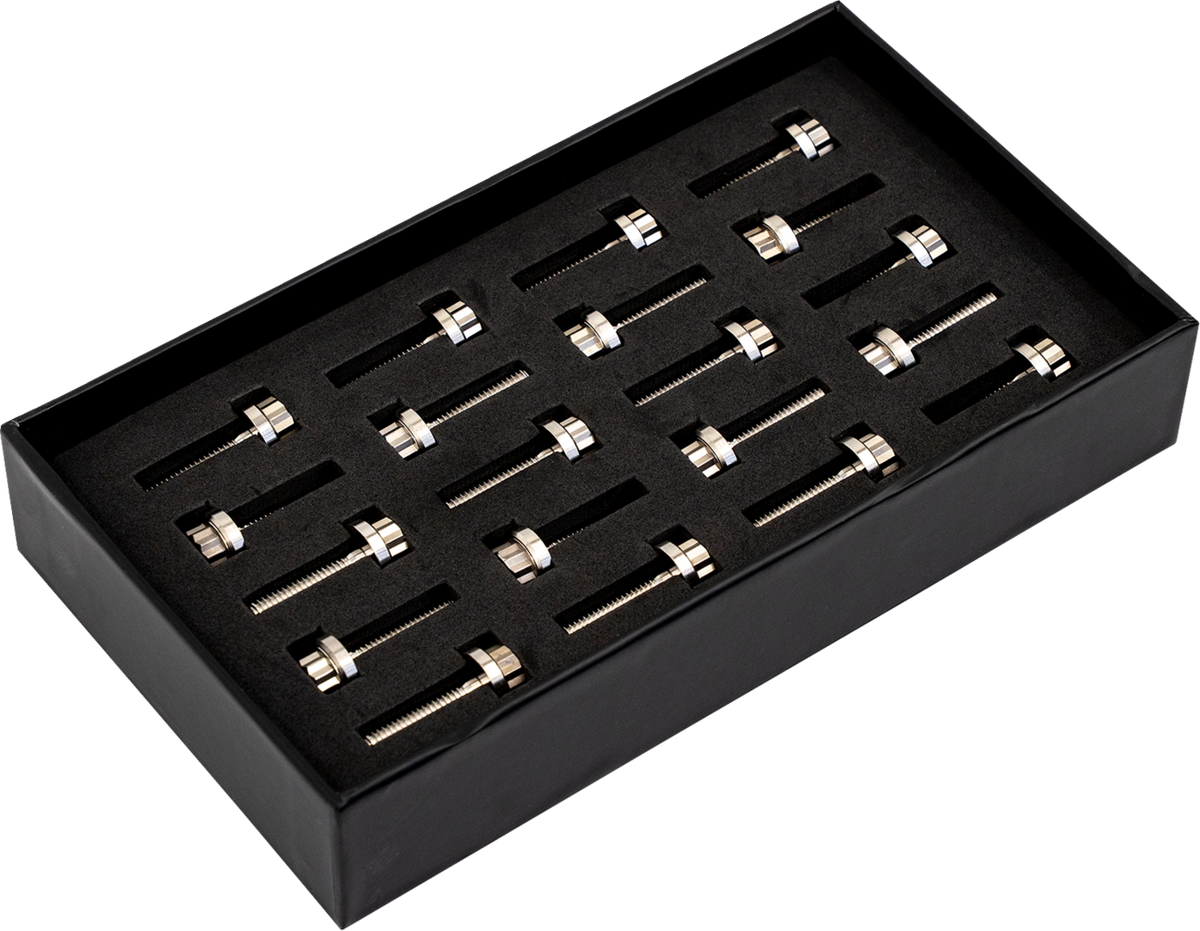 Bitchin' Bolts Hardware Kit - Titanium - M8 - Rocker Box