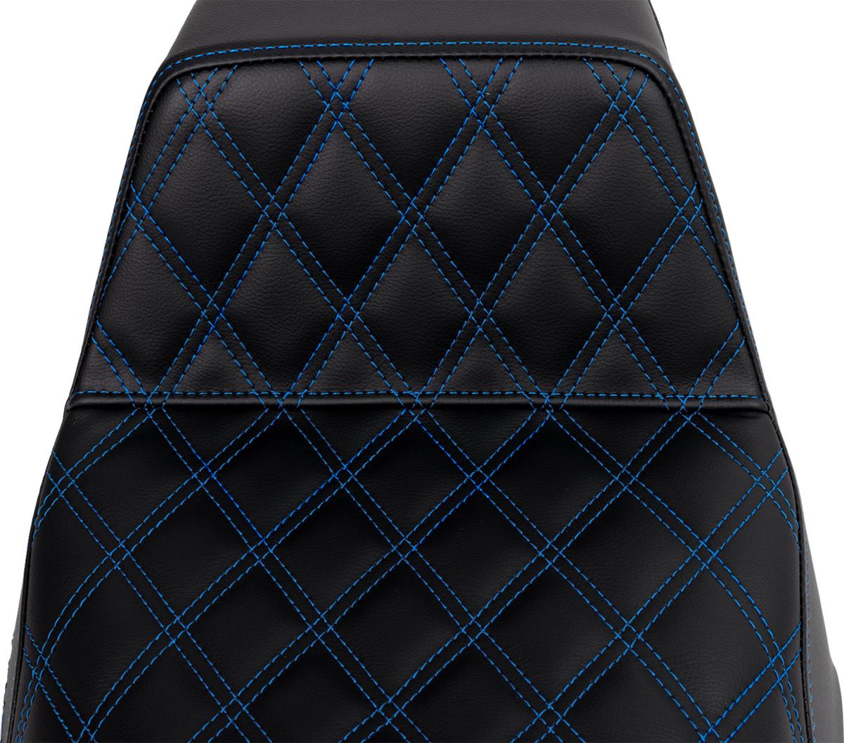 Step-Up Seat - Front Lattice Stitch - Blue Stitch - FLH/FLT '08-'23