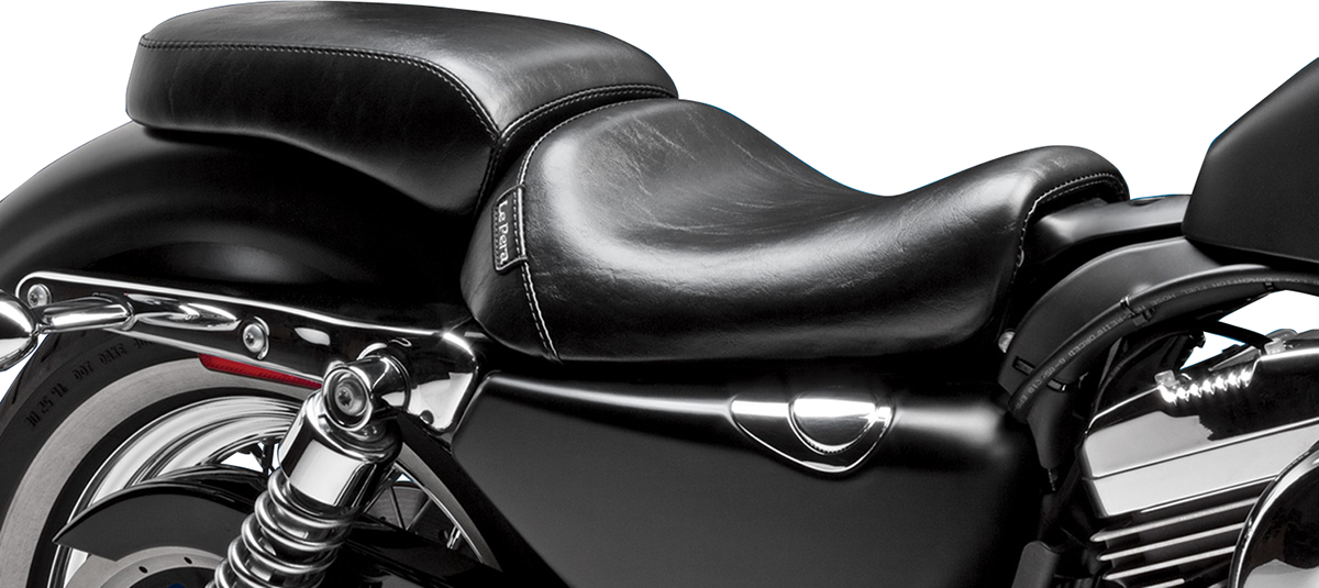 Bare Bones Pillion Pad - Smooth - Black - XL '04-'22