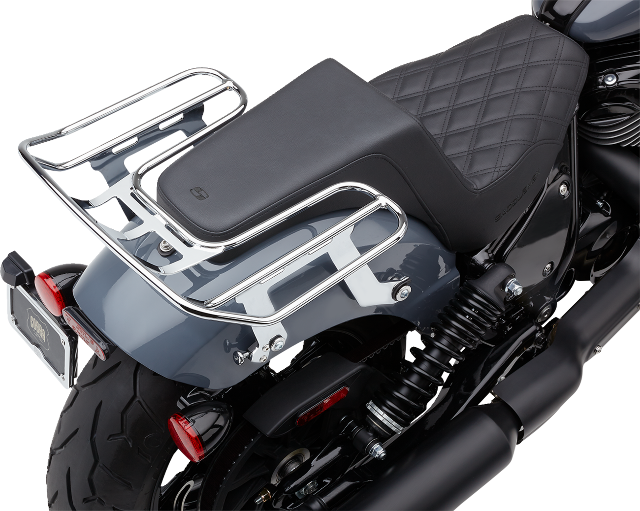 Detachable Wrap Around Rack - Chrome - Chieftain