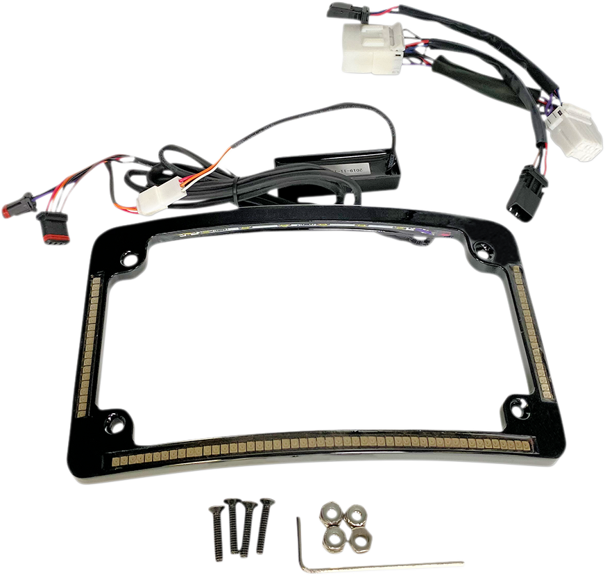 Radius License Plate Frame - Black