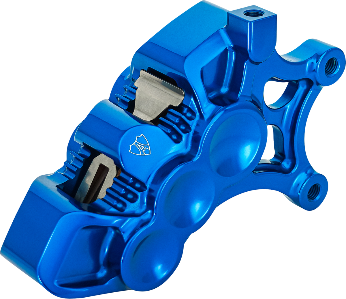 Monoblock Axial Brake Caliper - 14" - Right - Blue