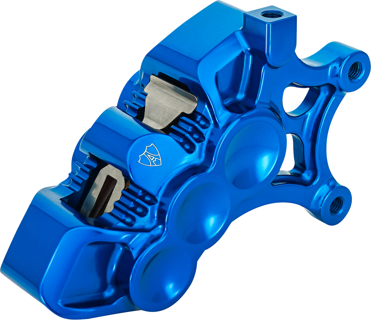 Monoblock Axial Brake Caliper - 14" - Right - Blue