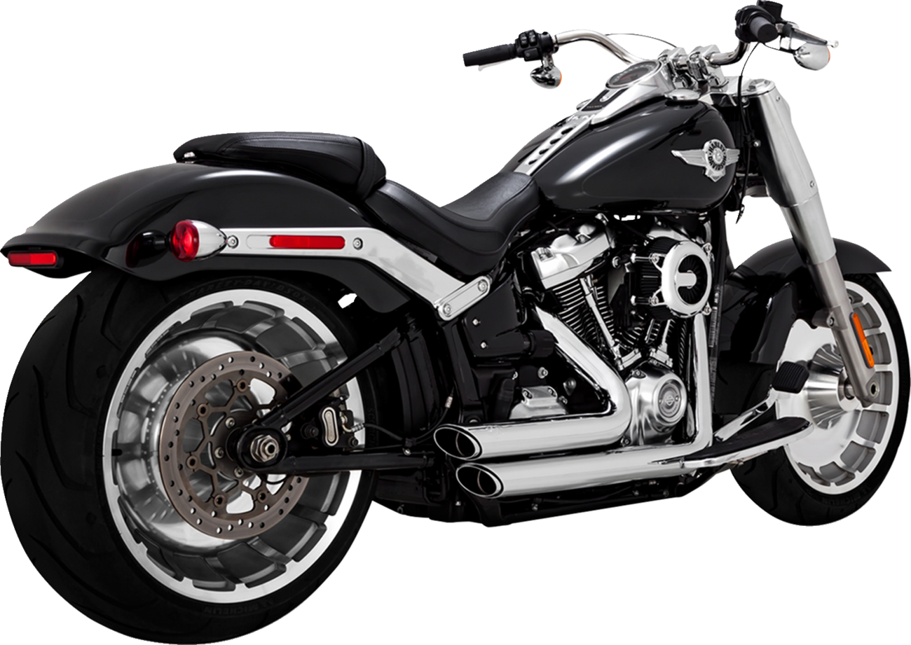 Shortshots Staggered Exhaust System - Chrome