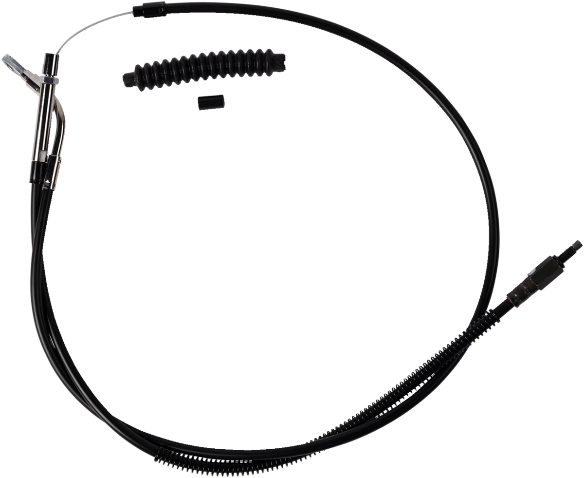 High-Efficiency Black Vinyl Clutch Cable - Standard Size