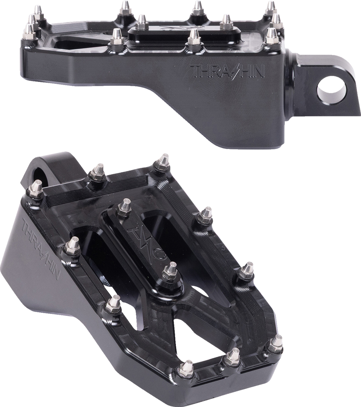 Aggressor Foot Pegs - Rear - Black - HD '72-'25