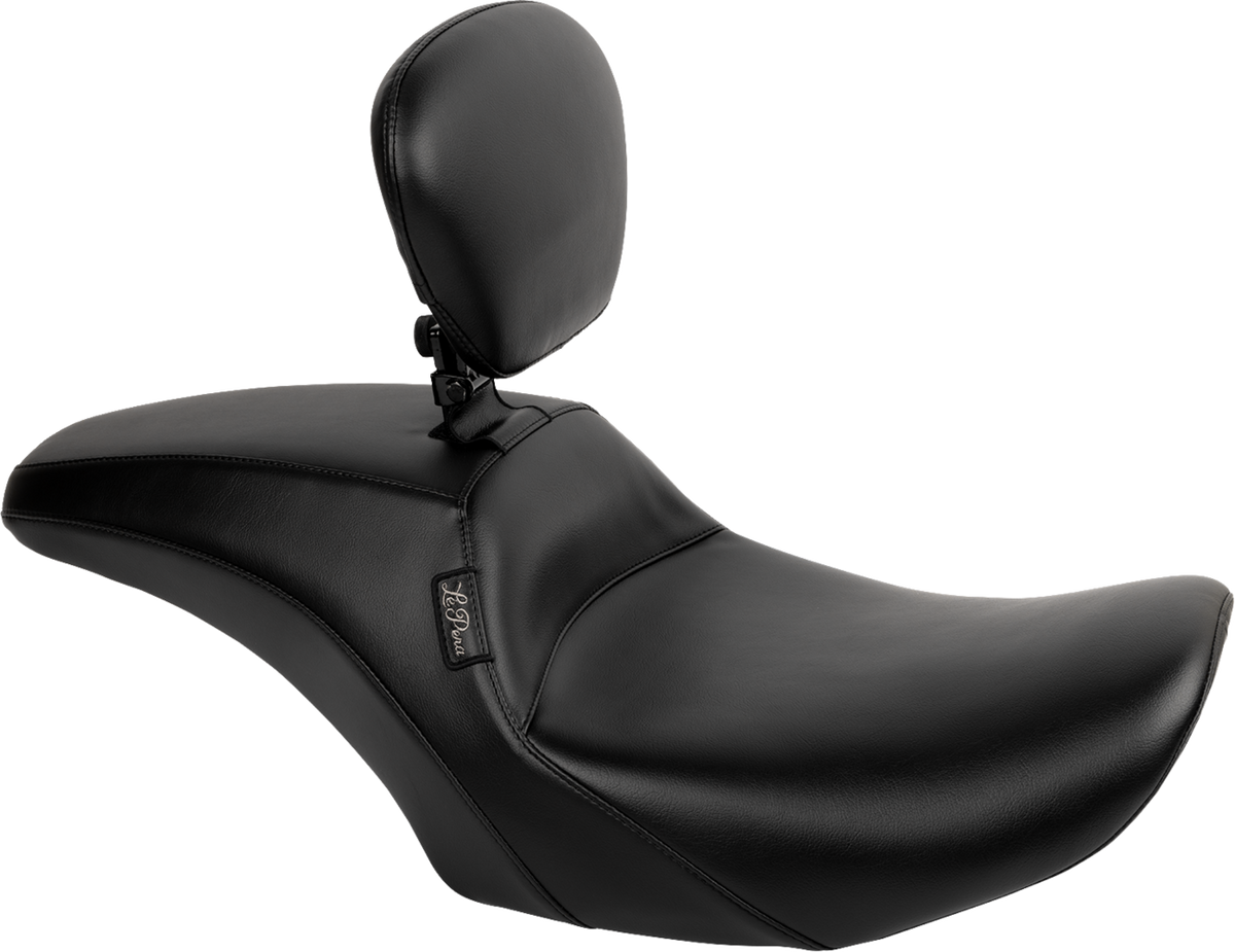 Outcast Seat - With Backrest - Plain - FLH/FLT '23-'25