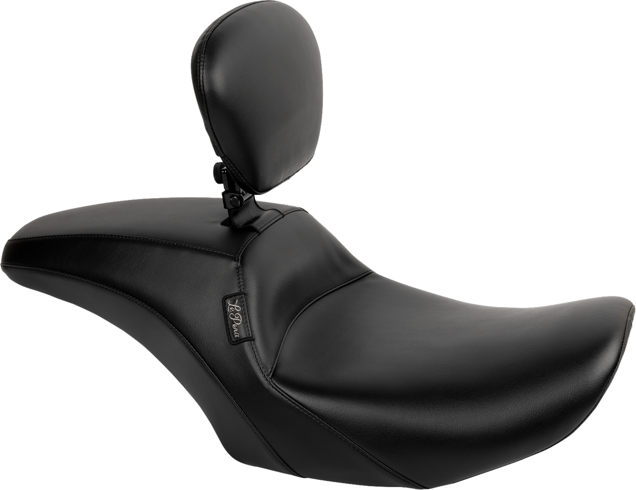 Outcast Seat - With Backrest - Plain - FLH/FLT '23-'25