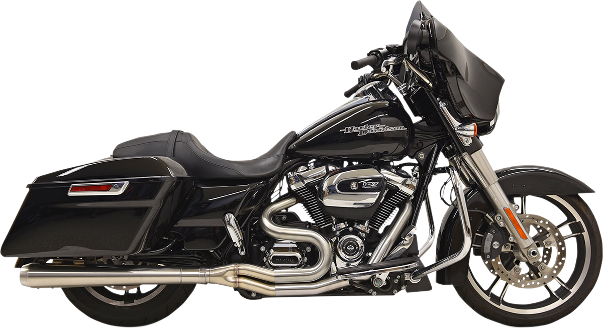 2:1 Exhaust - Stainless Steel - Megaphone