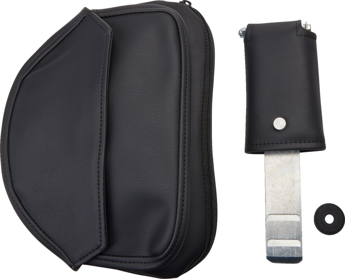 Seat - Explorer™ - With Backrest - Stitched - Black - FL/FX '06-'17