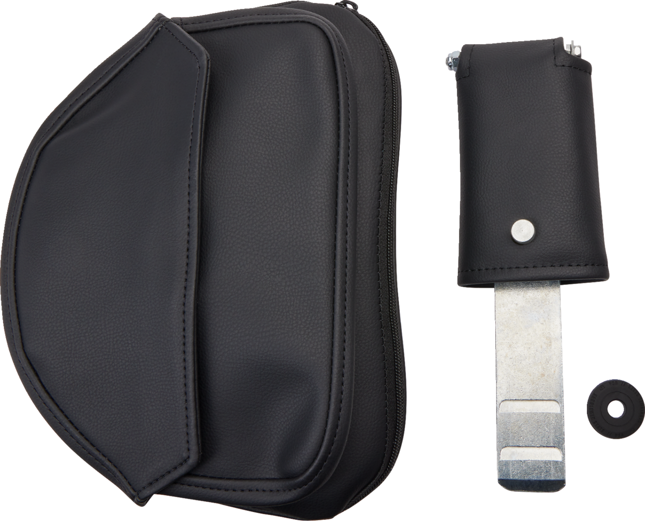 Seat - Explorer™ - With Backrest - Stitched - Black - FL/FX '06-'17