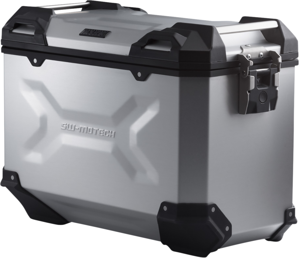 TRAX ADV Hard Case - 45 Liter - Silver - Right