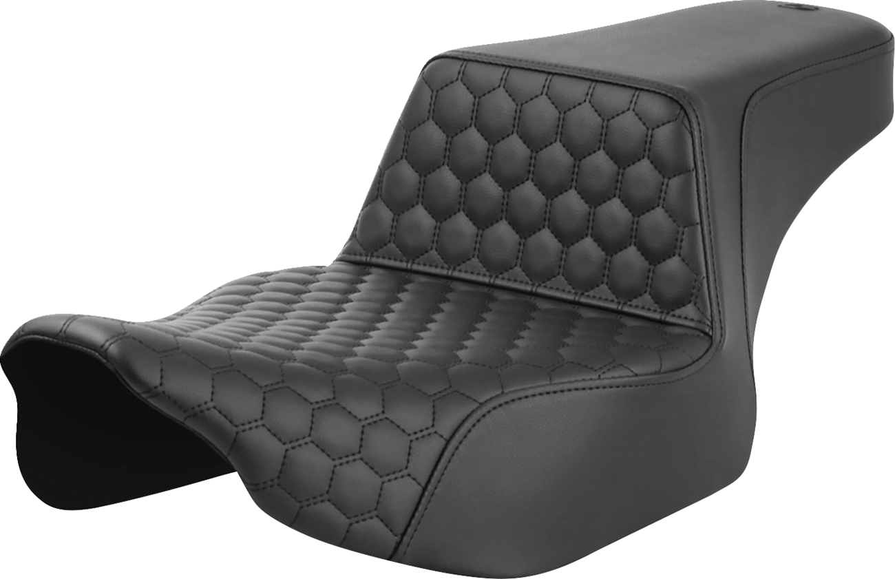 Step-Up Seat - Extended Reach - Front Honeycomb - Black Stitch - FL '23-'24