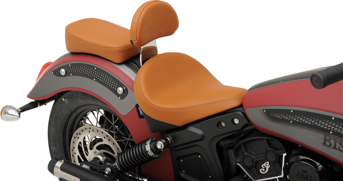 Sissy Bar Pad - Smooth - Brown - Scout/Scout Sixty '15-'22