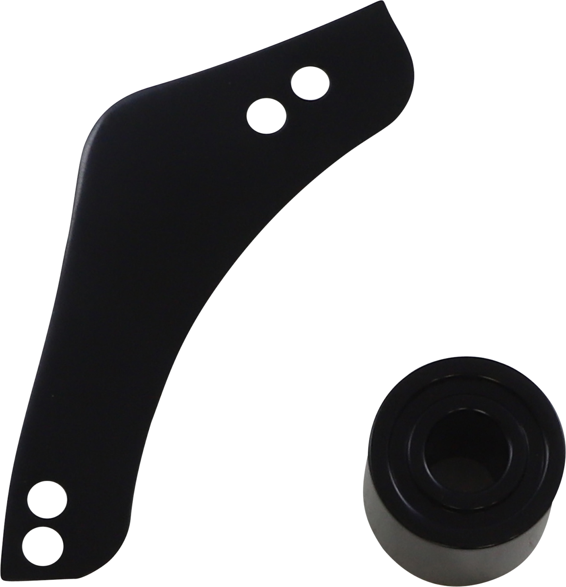 Replacement Breather Bolt Cover Plate - Inverted/Method/Clear Tear/Sidekick - Right - Black