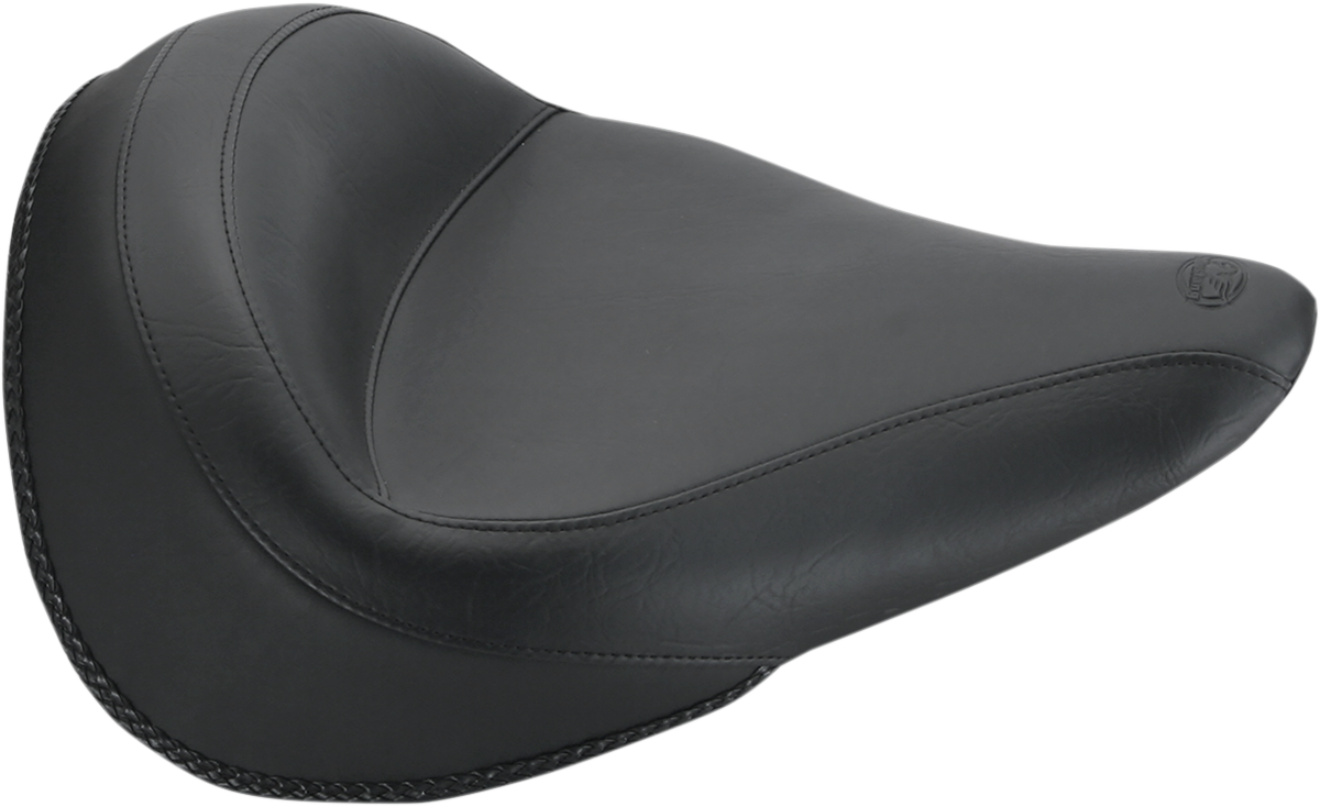 Vintage Wide Solo Seat - Bolt