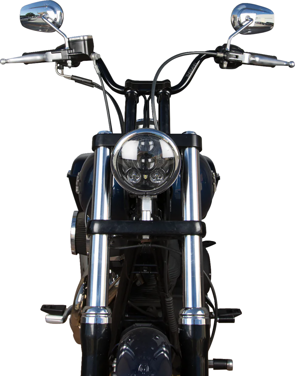 1" Handlebar - High Bend - Chrome