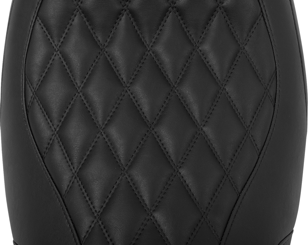 Wide Tripper™ Seat - Solo - Black Stitching - FLT/FLH '23-'25