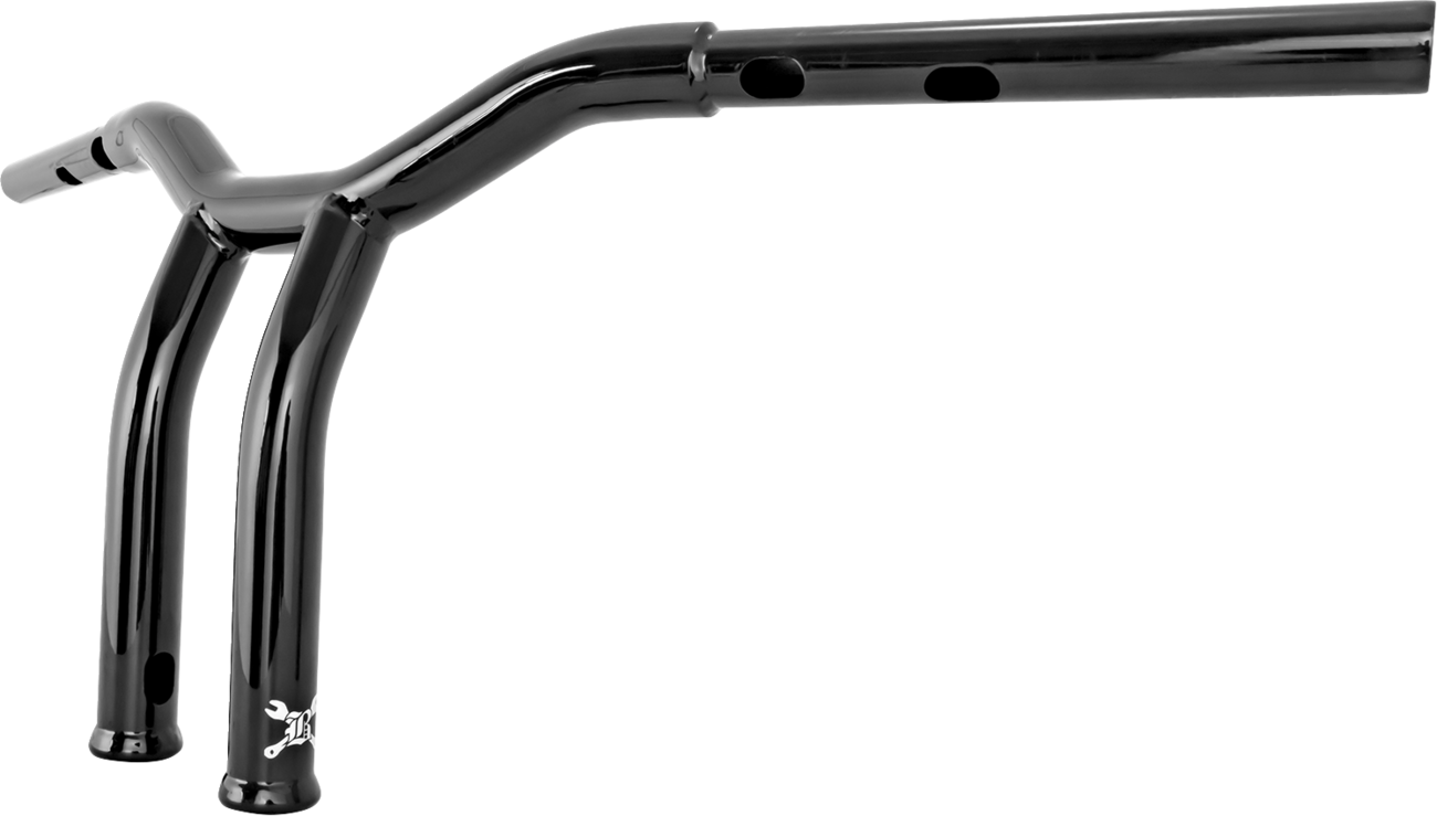 Dominator Handlebar - Touring/Softail - 10" - Black
