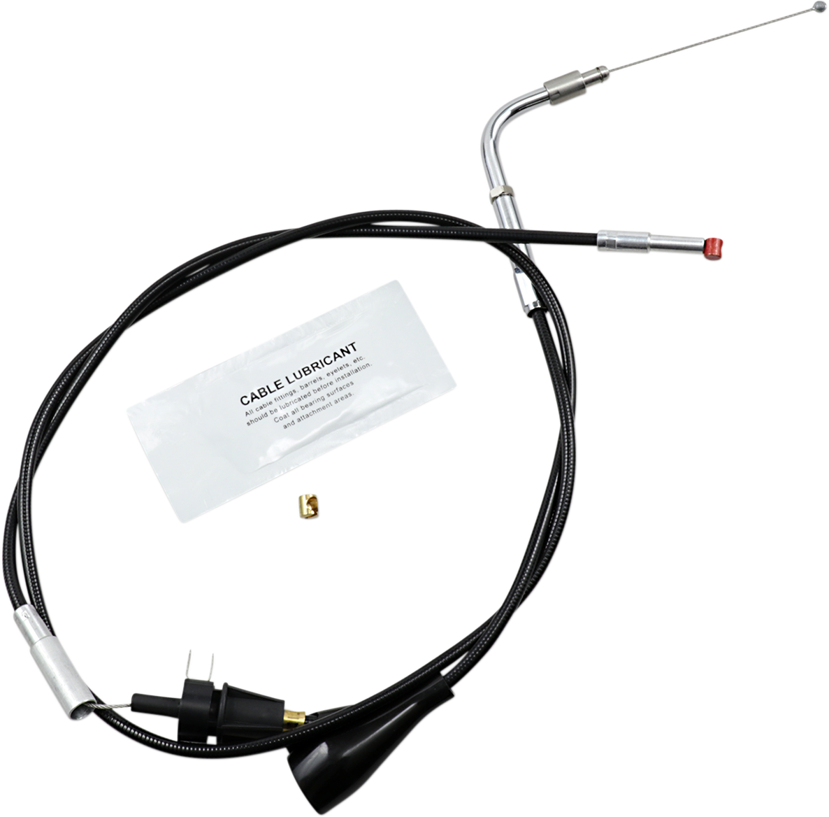 Black Vinyl Idle Cable - 42-1/2" Length
