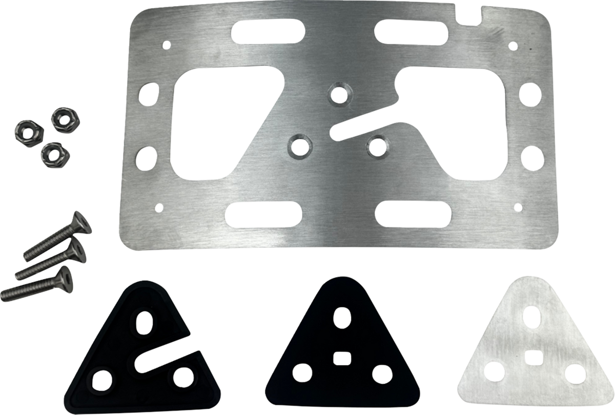License Plate Mount - Low-Profile