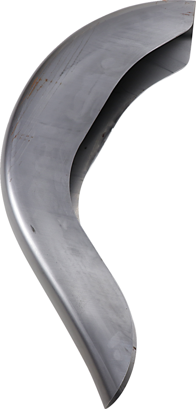 Benchmark 4" Stretched Rear Fender - Smooth - Unfinished - For Custom Application - HD