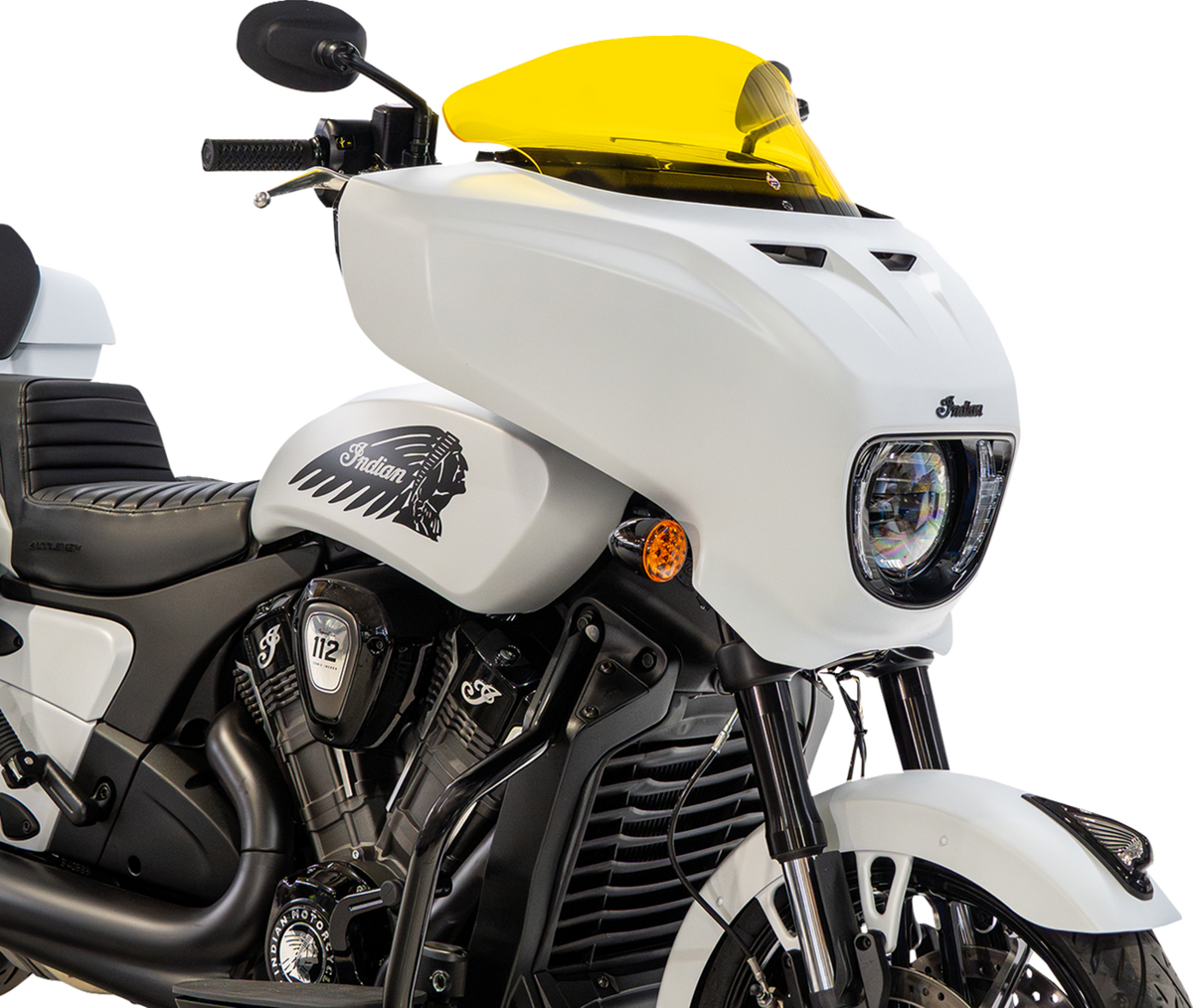 Windshield - 9" - Yellow - Chieftain PowerPlus/Roadmaster PowerPlus