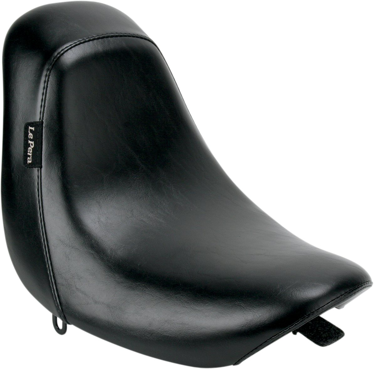Bare Bones Solo Seat - Smooth - Black - Deuce - FXST '00-'07