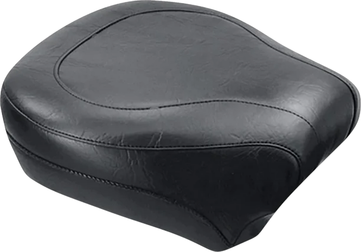 Wide Rear Seat - Smooth - Black - FL/FX '00-'06