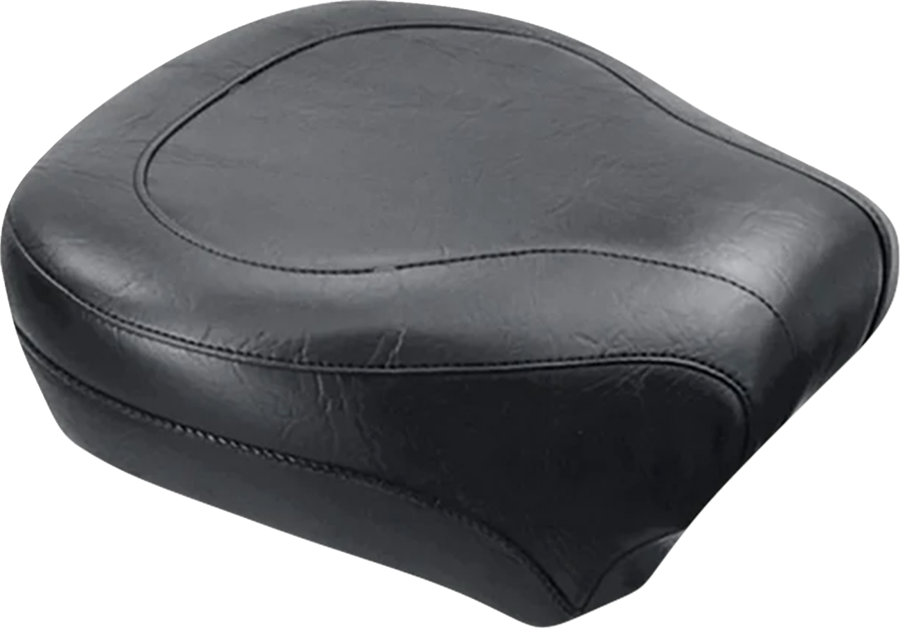 Wide Rear Seat - Smooth - Black - FL/FX '00-'06