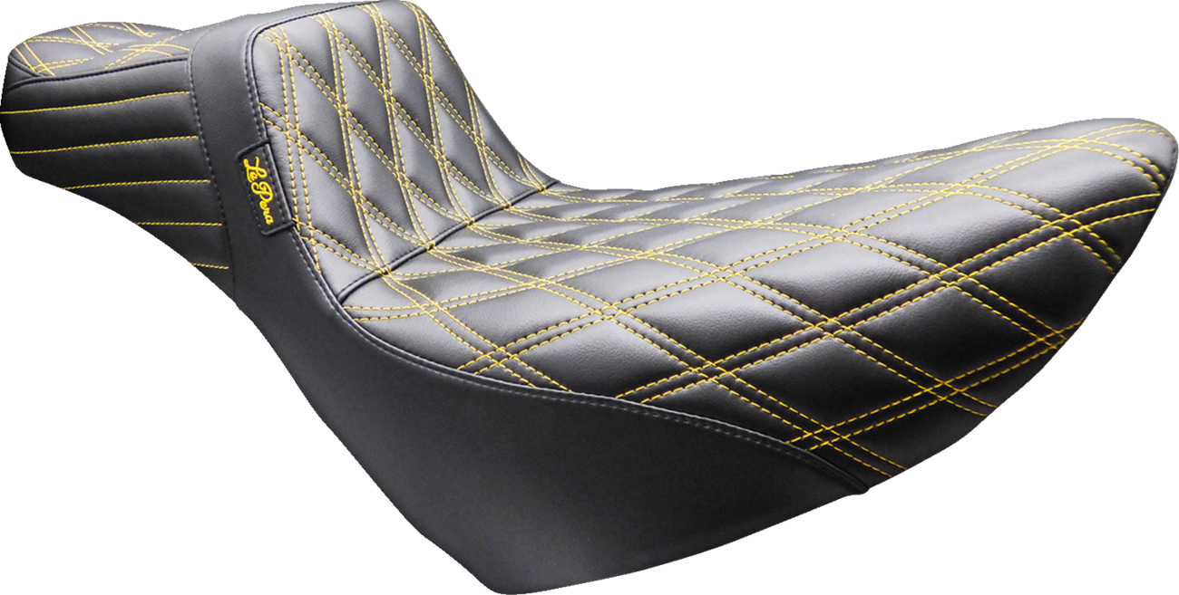 Tailwhip Daddy Long Legs Seat - Double Diamond - Gold Stitch - FL/FX '18-'26