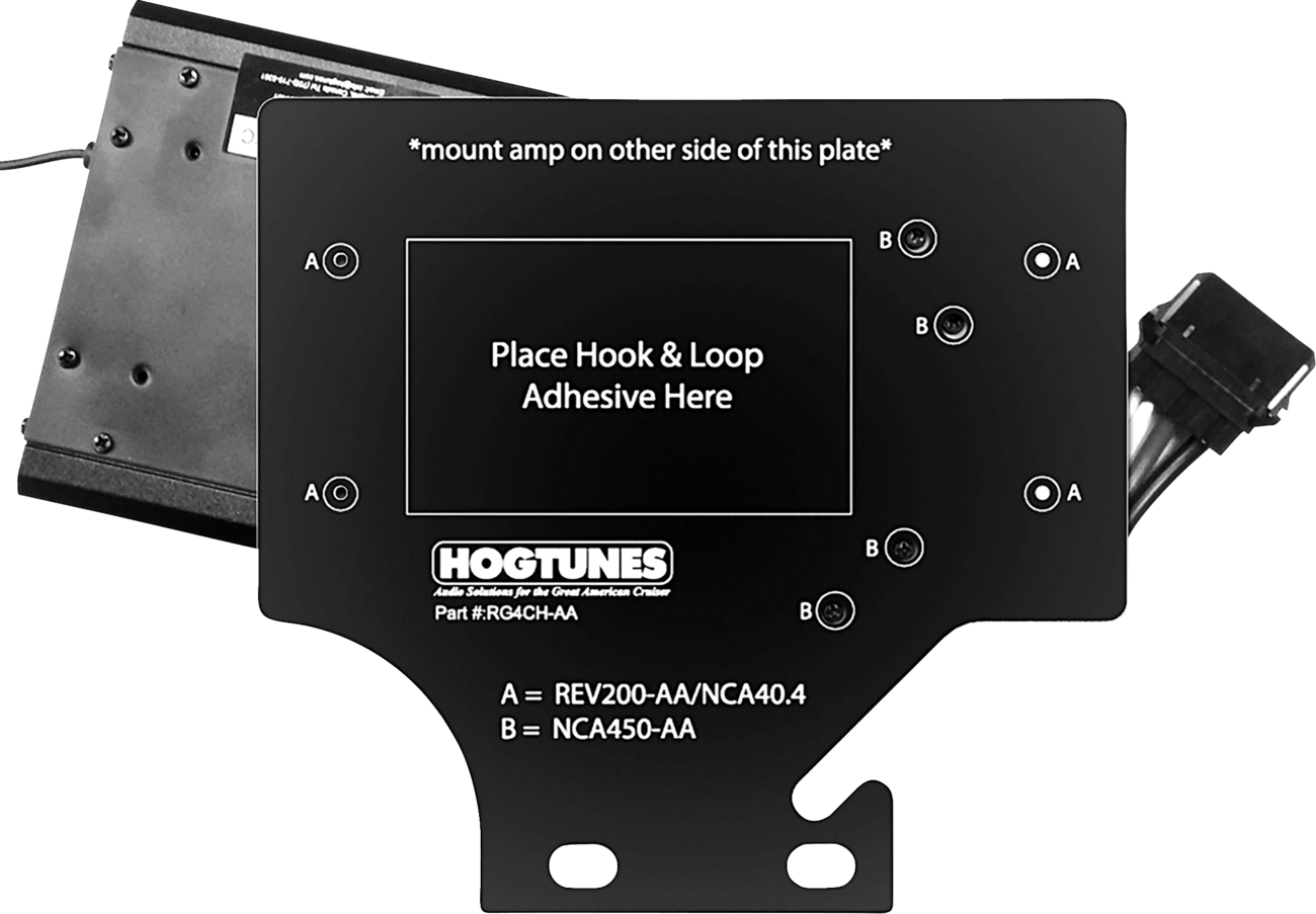 Amplifier Mounting Plate - '98-'13 Road Glide