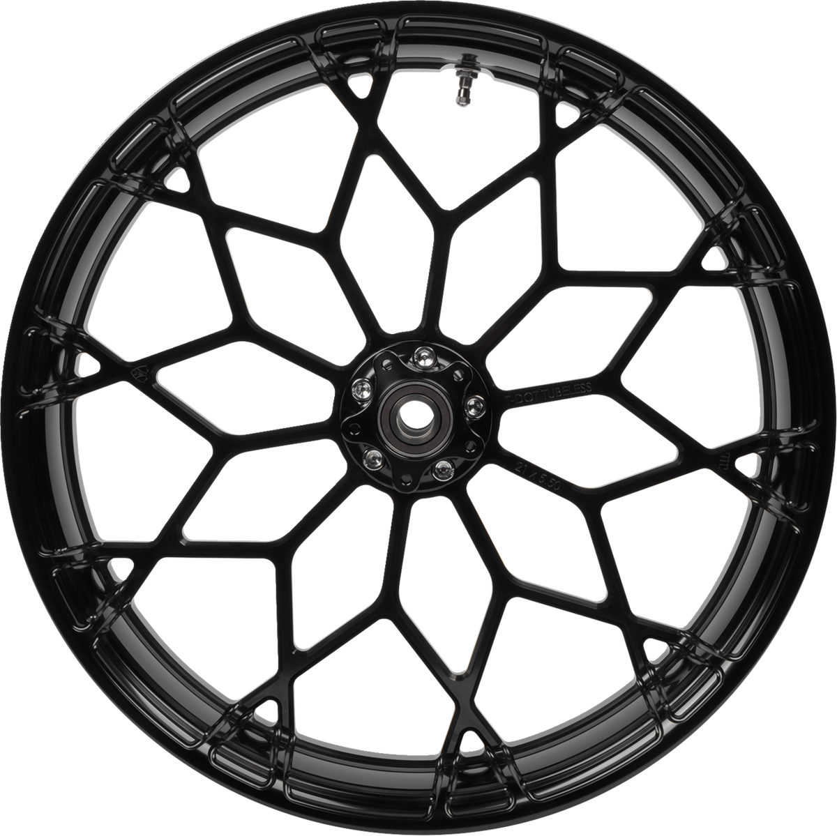 Wheel - Fat Factory - Forged - Front - Black - 21x5.5