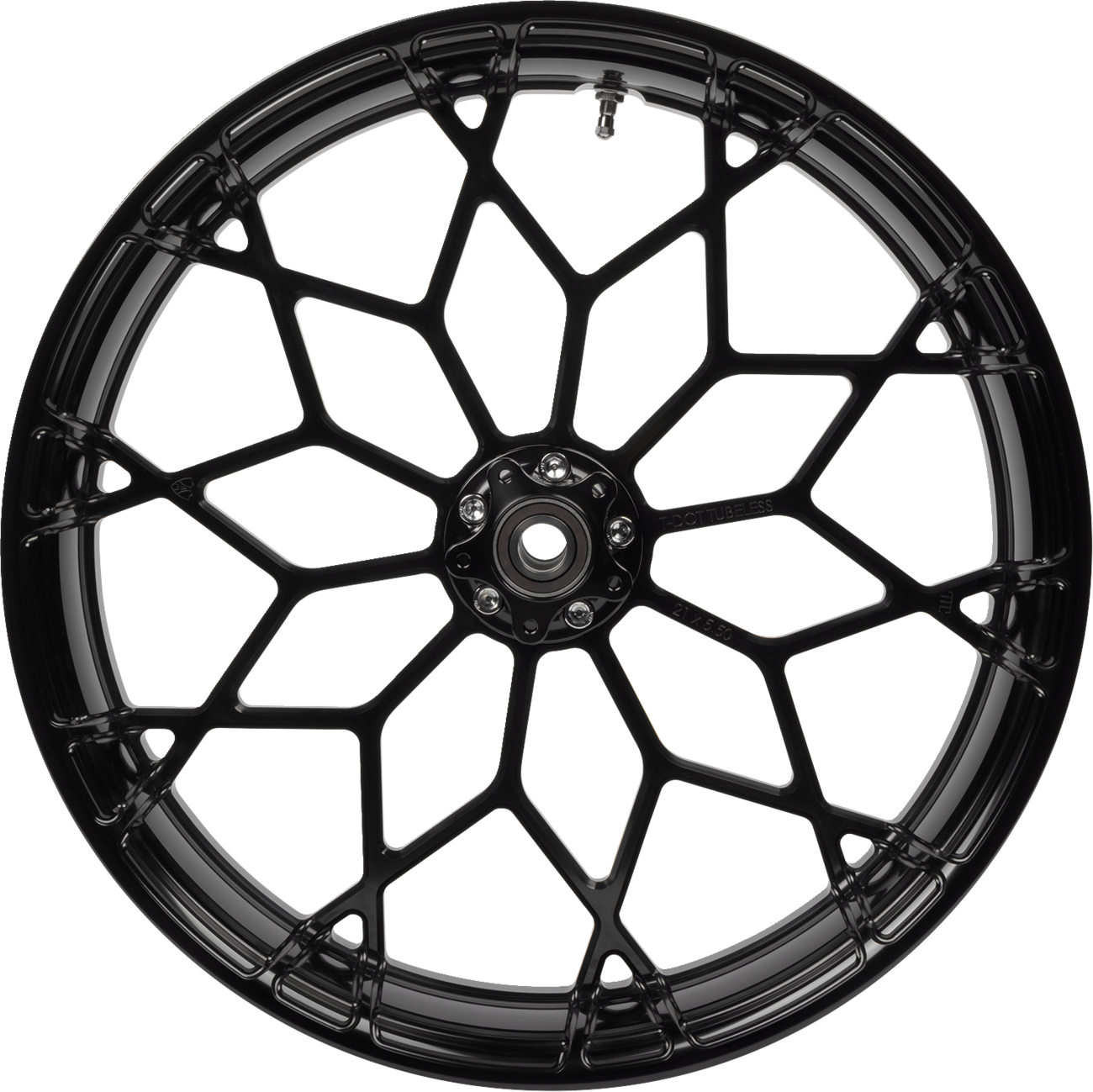 Wheel - Fat Factory - Forged - Front - Black - 21x5.5