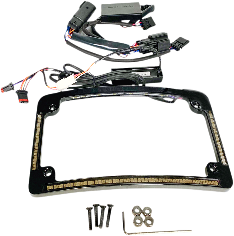 Radius License Plate Frame - Black