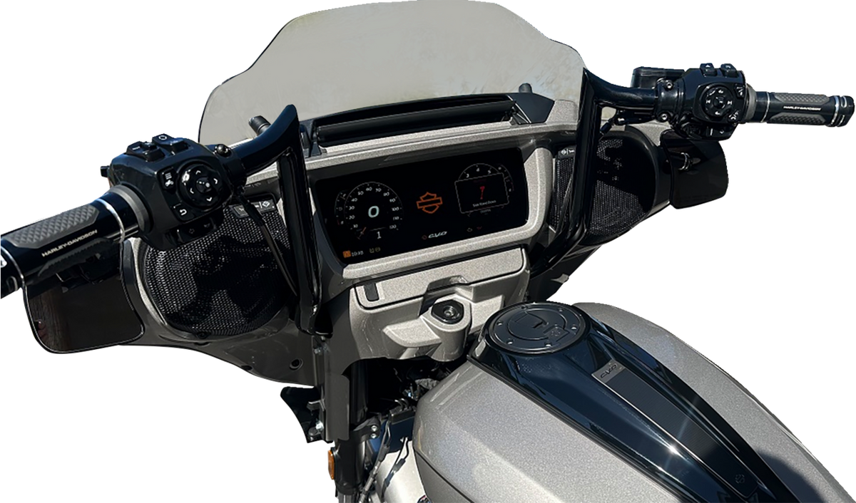 1-1/4" Bagger Monkey Bar Handlebar - 12" - Black