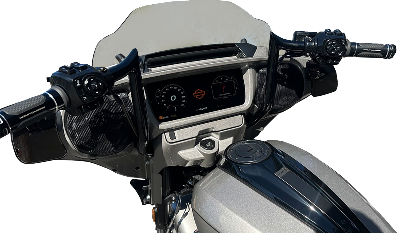 1-1/4" Bagger Monkey Bar Handlebar - 12" - Black