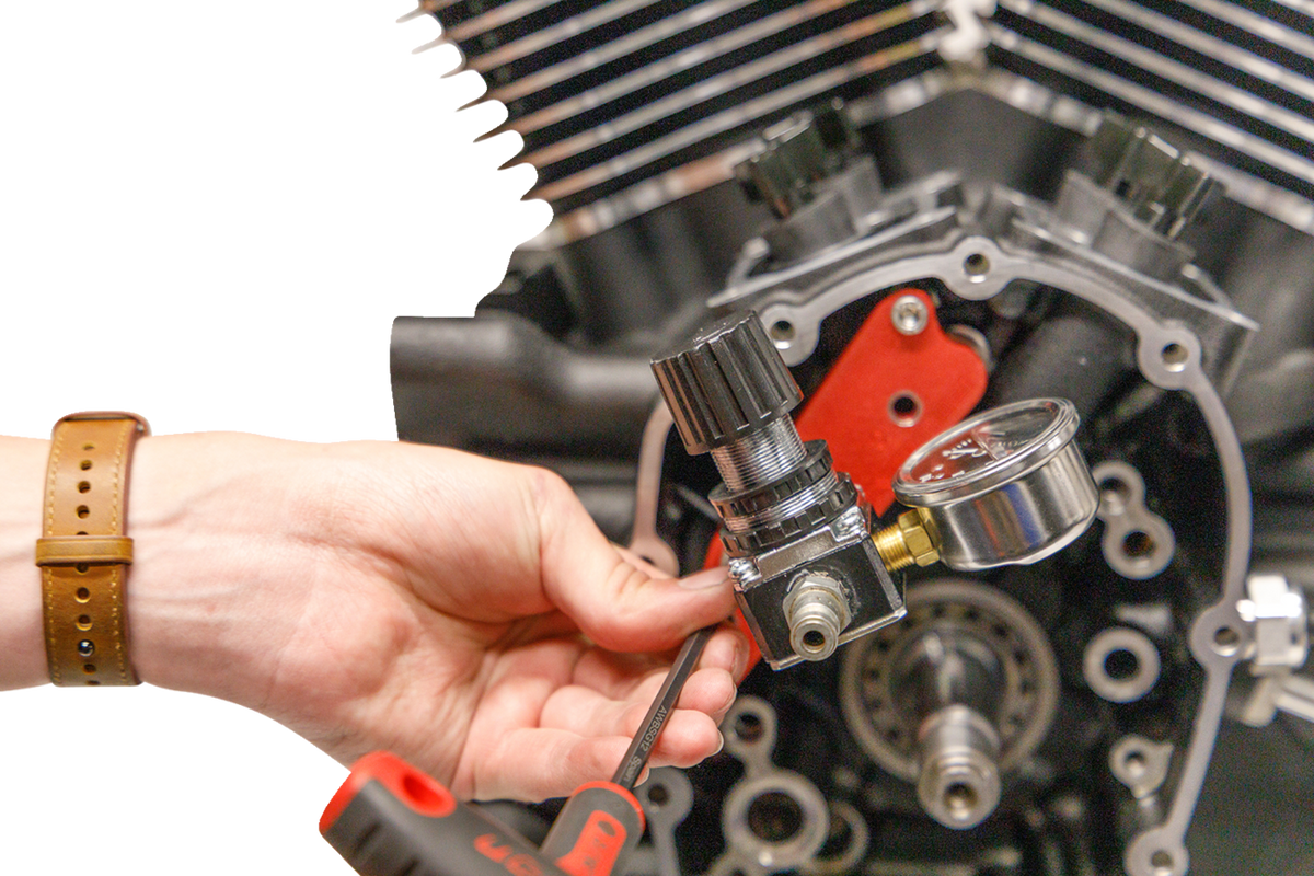 Tester - Engine Case/Piston Cooling/Jet Pressure - M8/Twin Cam