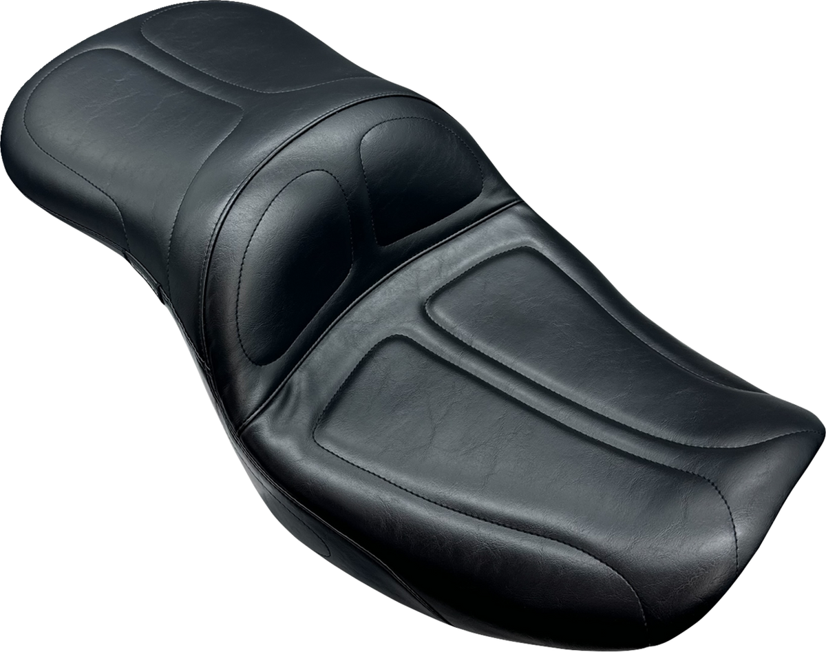 Maverick Seat - Without Backrest - Stitched - Black - FLH/FLT '23-'25