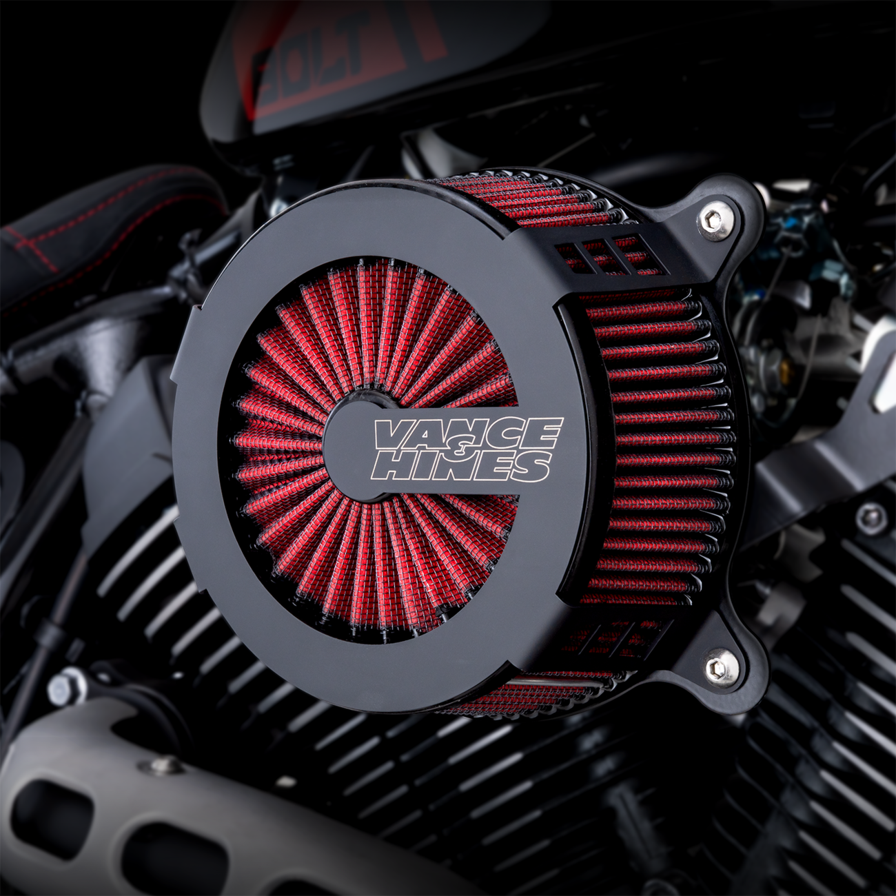 VO2 Cage Fighter Air Intake Kit - Black