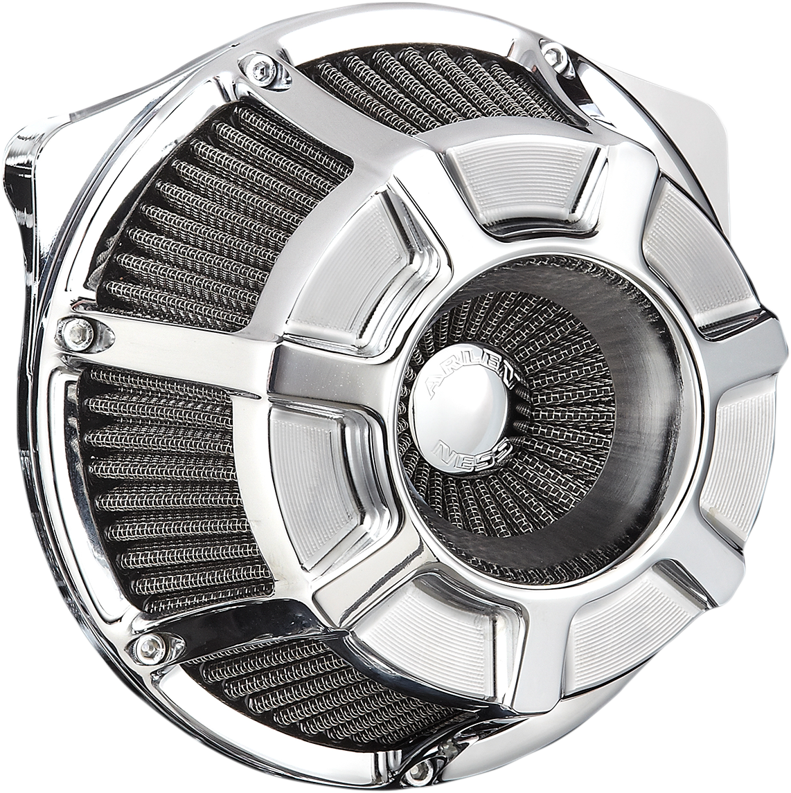 Inverted Series Air Cleaner Kit - Chrome
