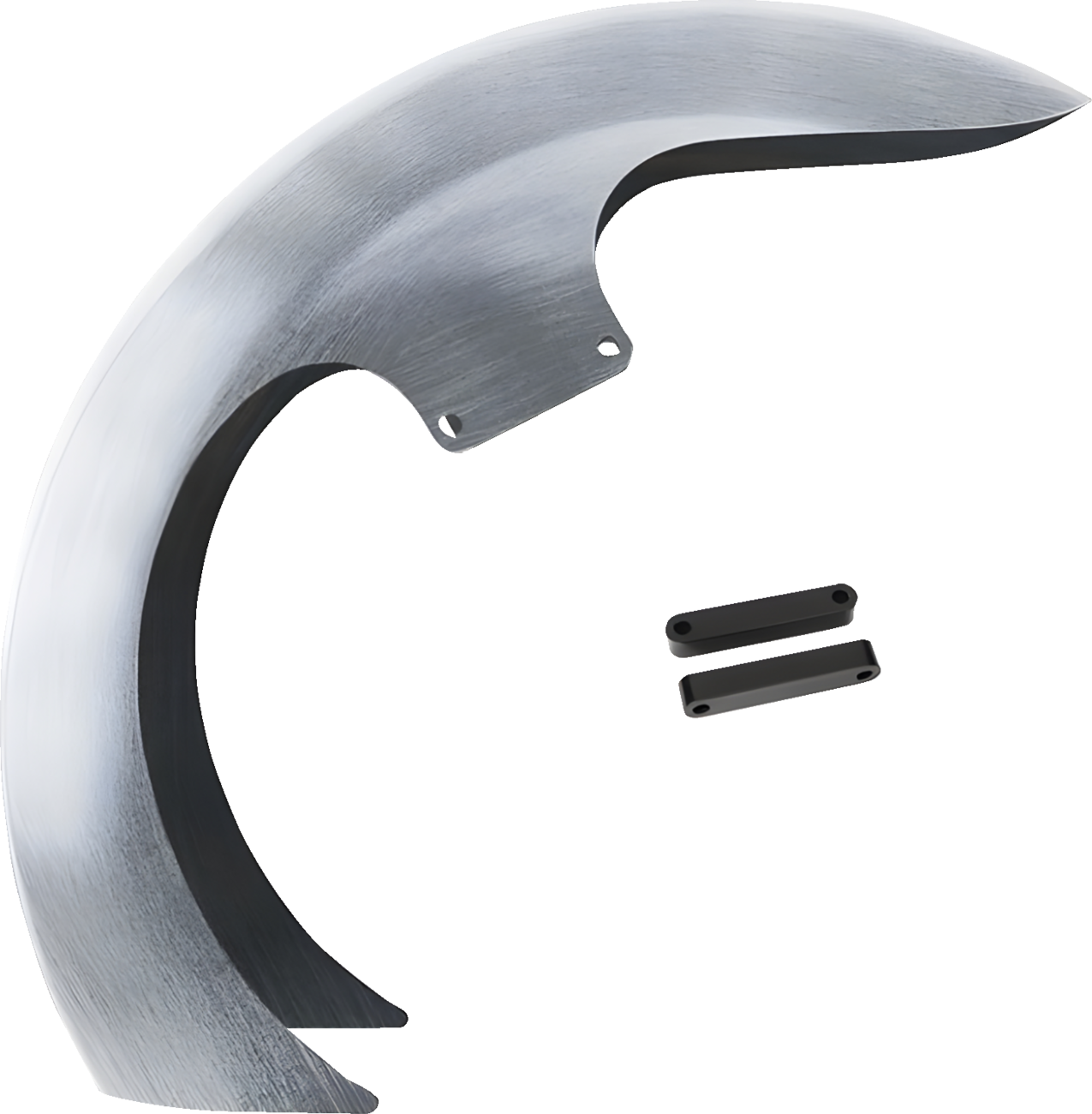 DEI Front Fender - 19" Wheel - With Black Adapters - HD Touring