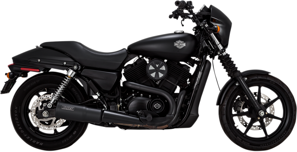 Hi-Output Slip-On Muffler - Black - XG500/750/750A