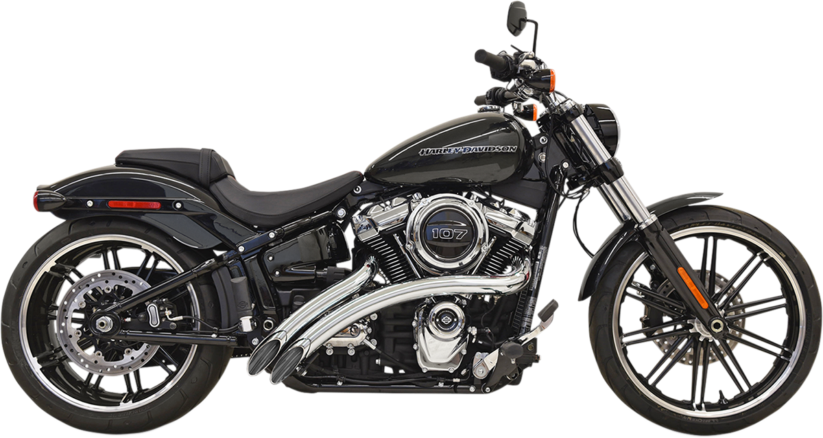 Radial Sweepers Exhaust System - Chrome