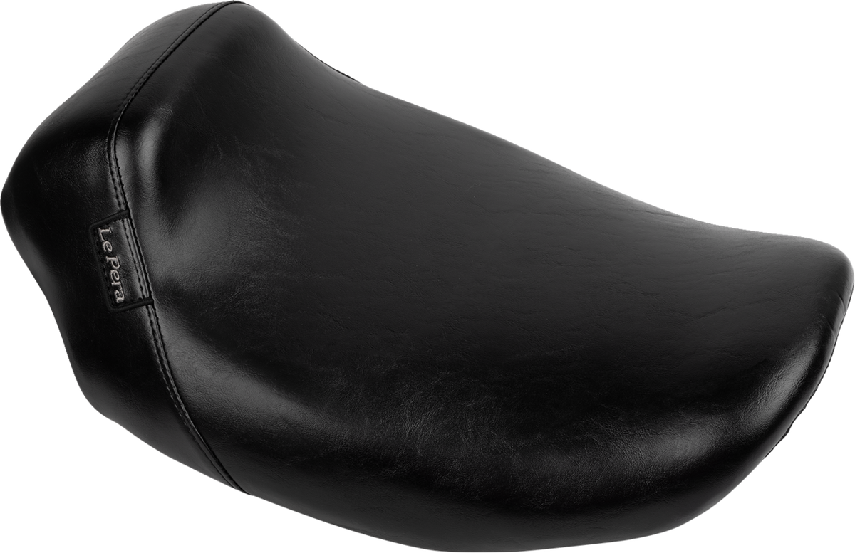 Bare Bones Solo Seat - Smooth - Black - FLH/FLT '23-'25