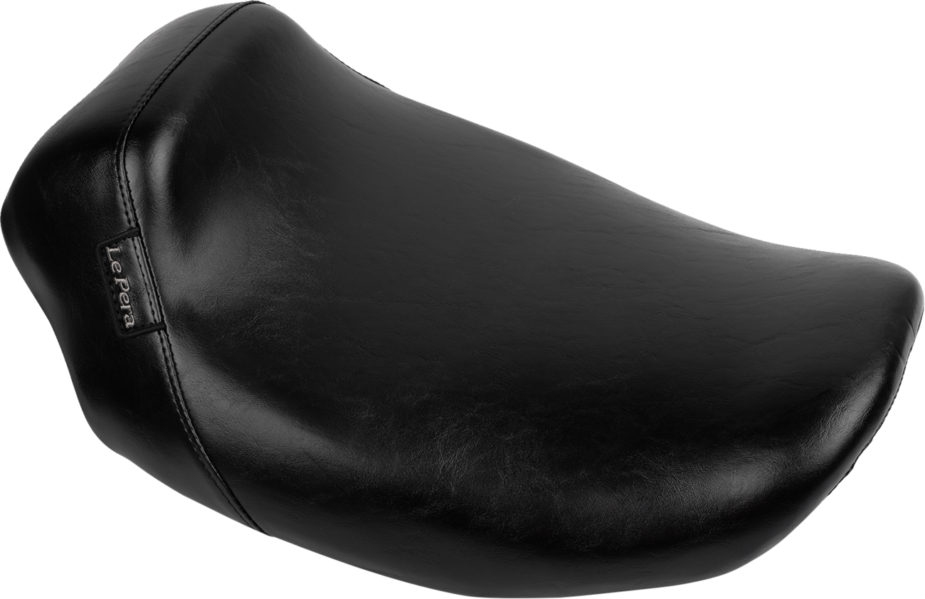 Bare Bones Solo Seat - Smooth - Black - FLH/FLT '23-'25