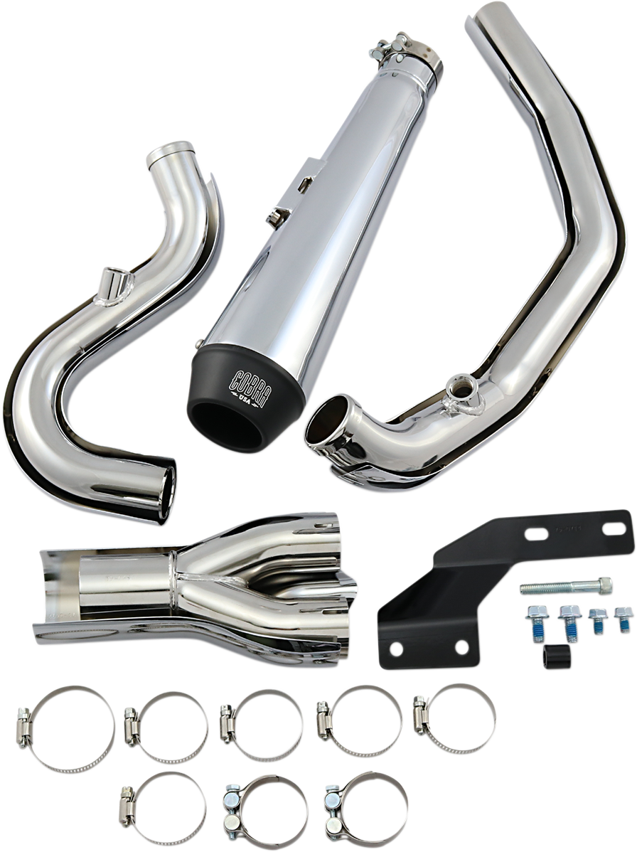 El Diablo Exhaust - Chrome - '07-'11 Softail