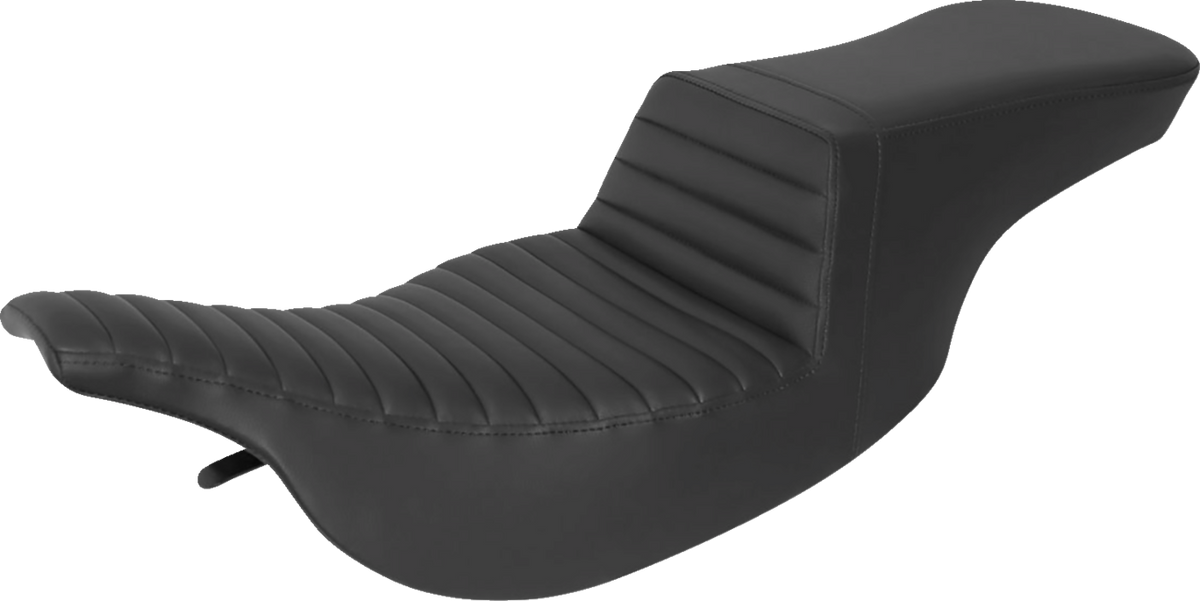 Tour Step-Up Seat -Tuck-N-Roll - Black - FL '97-'07